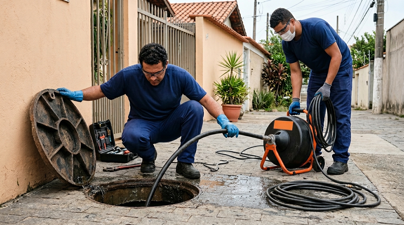 Desentupimento de Esgoto em Fortaleza‑CE