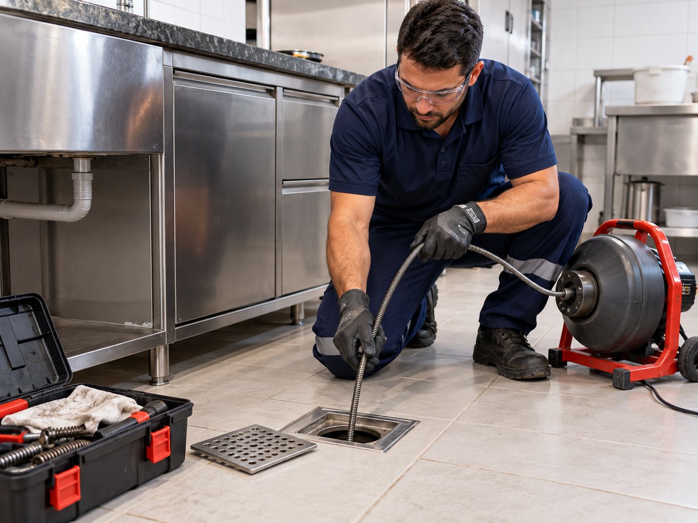 Desobstrução na Cozinha em Fortaleza‑CE