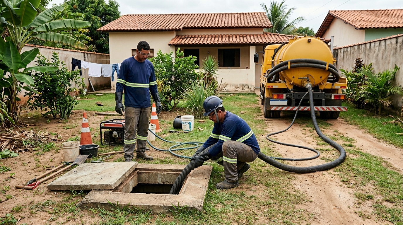 Limpeza de Fossa em Fortaleza‑CE
